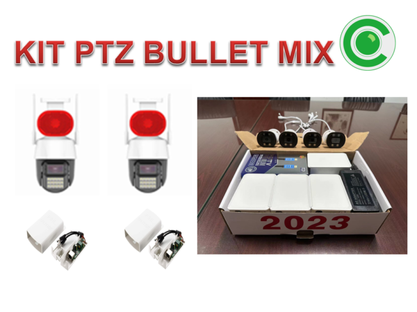 KIT PTZ BULLET MIX