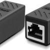 IPV-RJ45-RJ45 EMPALME RJ45 BLINDADO BLACK HS 85444999 - Imagen 2