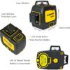 LL-3DG LASER LEVEL 3X360 VERDE CASE II HS 90318000 - Imagen 2